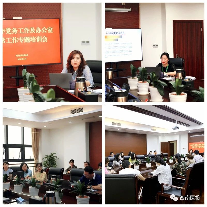 多舉措夯實(shí)業(yè)務(wù)基礎(chǔ)，高質(zhì)量助推能力提升—西南醫(yī)投集團(tuán)舉辦黨建及辦公系統(tǒng)實(shí)務(wù)操作專題培訓(xùn)會