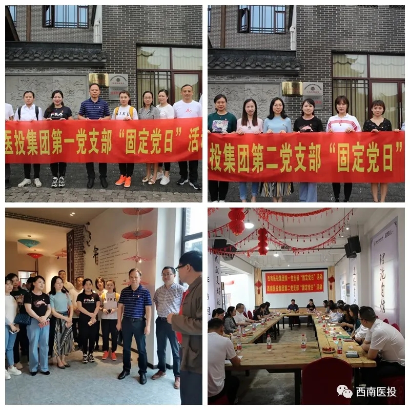 西南醫(yī)投集團(tuán)第一、二黨支部開展“共建書香醫(yī)投、踐行健康使命”讀書分享會(huì)